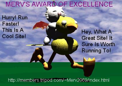 Merv's Award